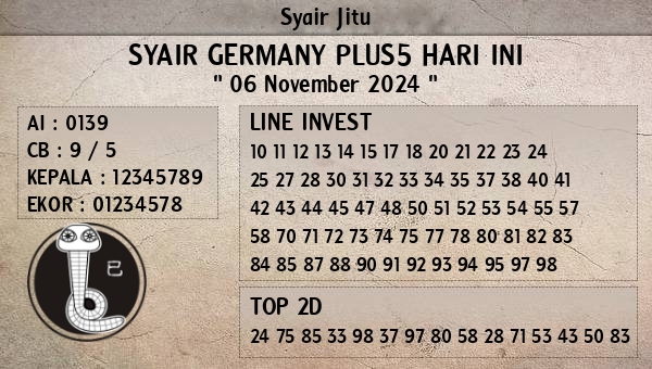 Prediksi Germany Plus5