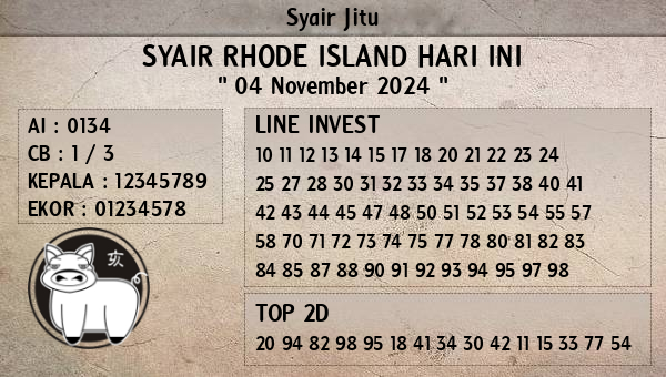 Prediksi Rhode Island