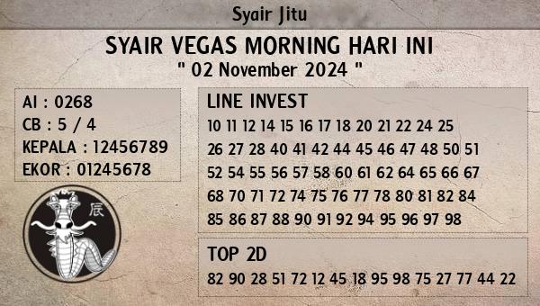 Prediksi Vegas Morning